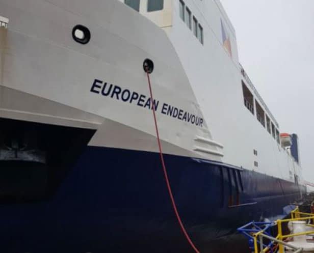 P & O Ferries – European Endeavour